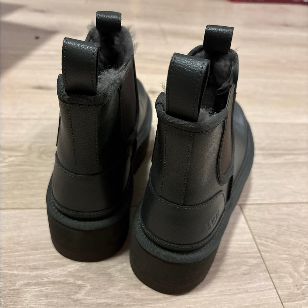 UGG Women's Dark Green Platform Boots - Picture 3 of 4